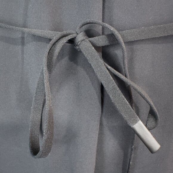 Athleta Marlow Maxi Dress Womens XS Black Side Slits Stretchy Oversized V Neck - Picture 9 of 16